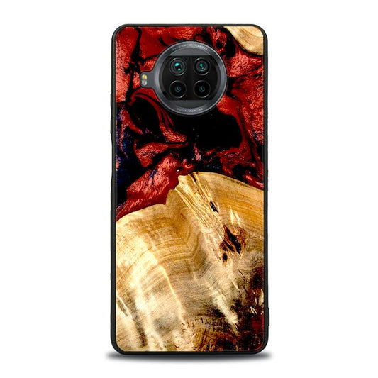 Xiaomi Mi 10T lite Handyhülle aus Harz und Holz - Synergy#D117