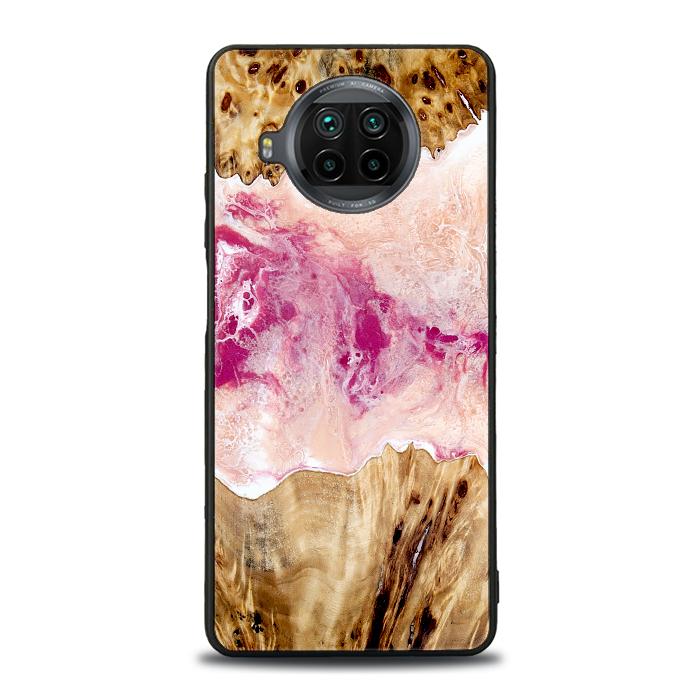 Xiaomi Mi 10T lite Etui na telefon z żywicy i drewna - Synergy#D119