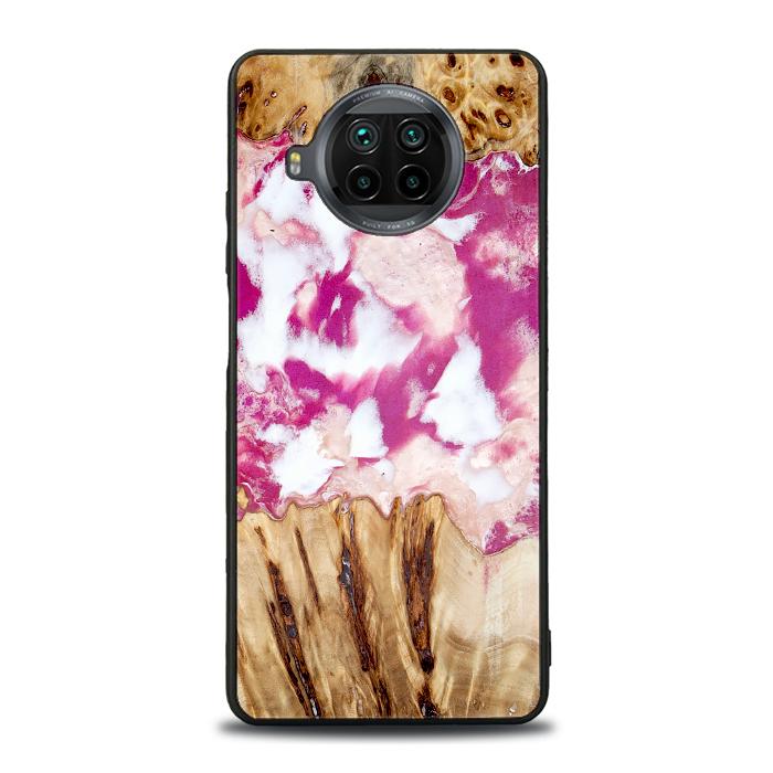 Xiaomi Mi 10T lite Etui na telefon z żywicy i drewna - Synergy#D124