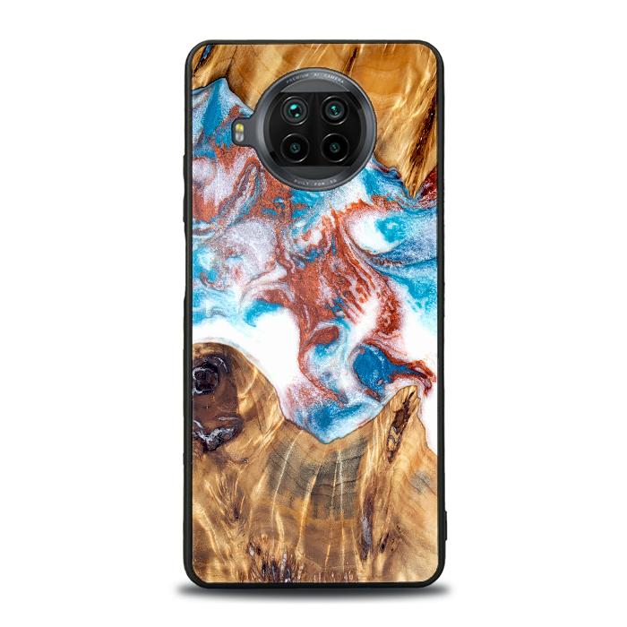 Xiaomi Mi 10T lite Etui na telefon z żywicy i drewna - Synergy#D125