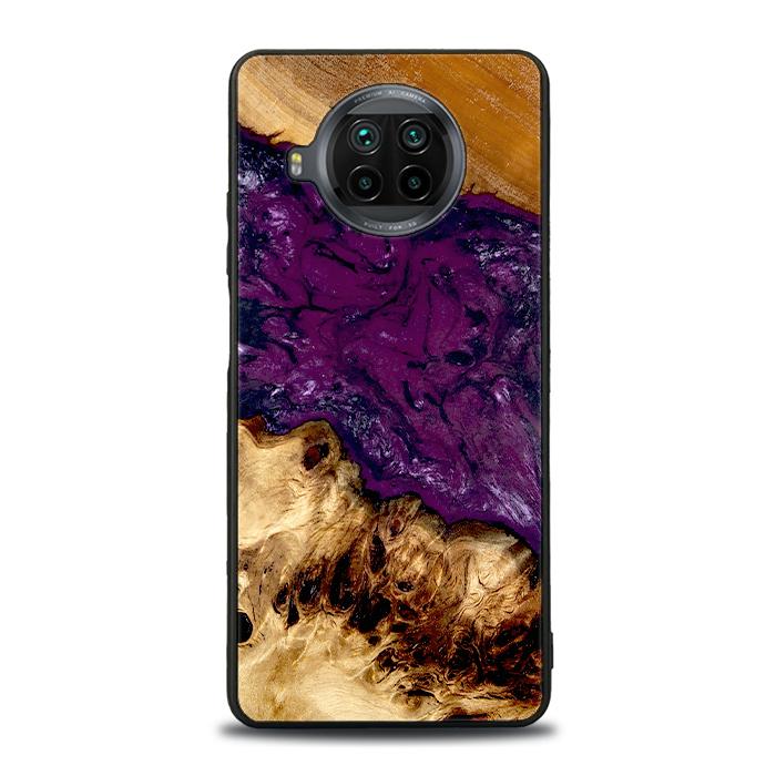 Xiaomi Mi 10T lite Handyhülle aus Harz und Holz - Synergy#D134