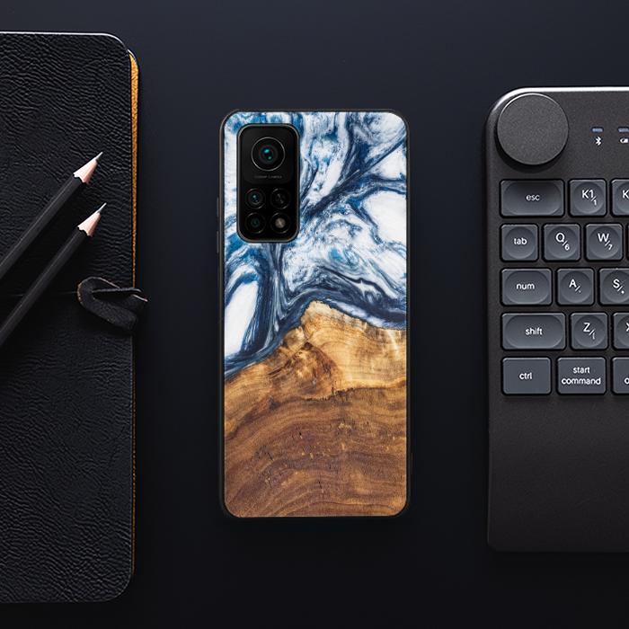 Xiaomi Mi 10Etui na telefon z żywicy i drewna T / 10T Pro - SYNERGY#341
