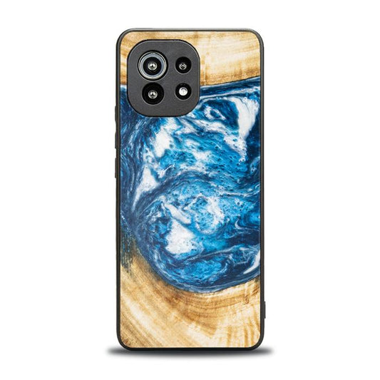 Xiaomi Mi 11 lite / 5G / 5G NE Resin & Wood Phone Case - SYNERGY#350