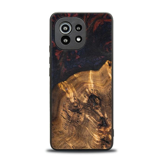 Xiaomi Mi 11 lite / 5G / 5G NE Handyhülle aus Harz und Holz - SYNERGY#A24