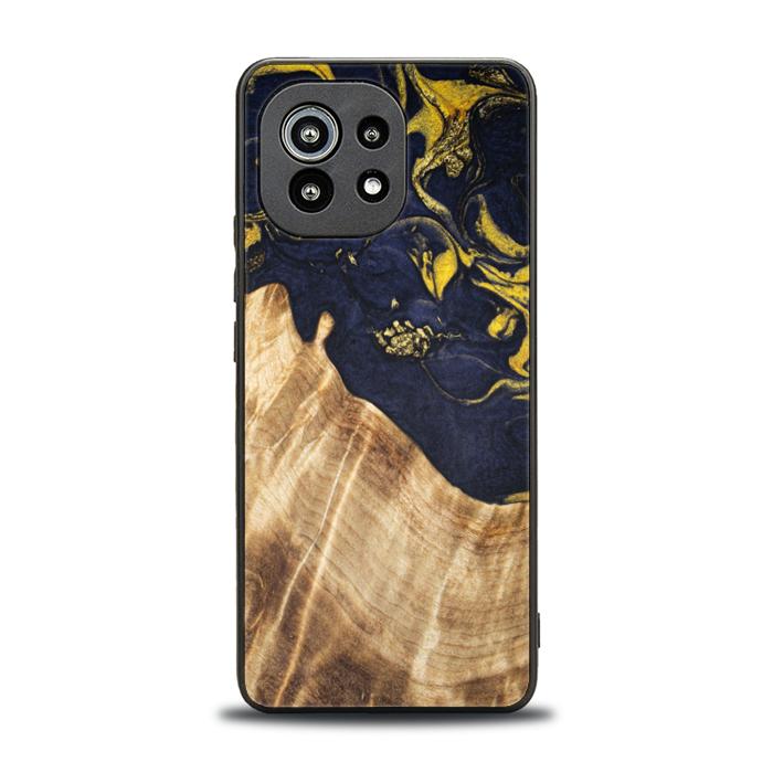 Xiaomi Mi 11 Etui na telefon lite / 5G / 5G NE z żywicy i drewna - SYNERGY#C26