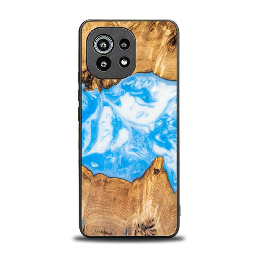 Xiaomi Mi 11 lite / 5G / 5G NE Handyhülle aus Kunstharz und Holz - Synergy# A34