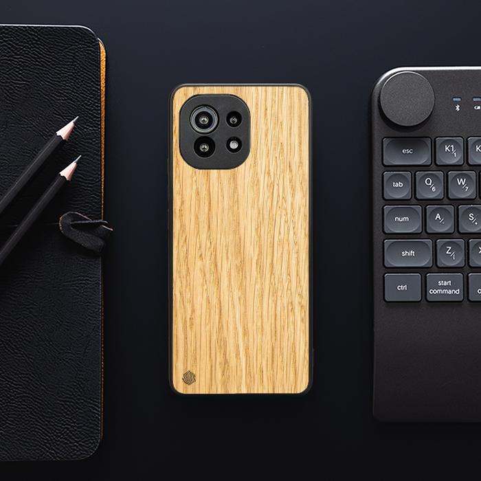 Xiaomi Mi 11 Handyhülle aus Holz - Eiche