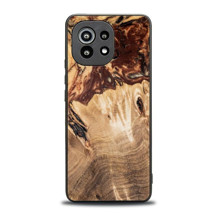 Xiaomi Mi 11 Etui na telefon z żywicy i drewna - SYNERGY#A100