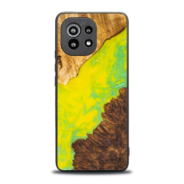 Xiaomi Mi 11 Etui na telefon z żywicy i drewna - SYNERGY#A12