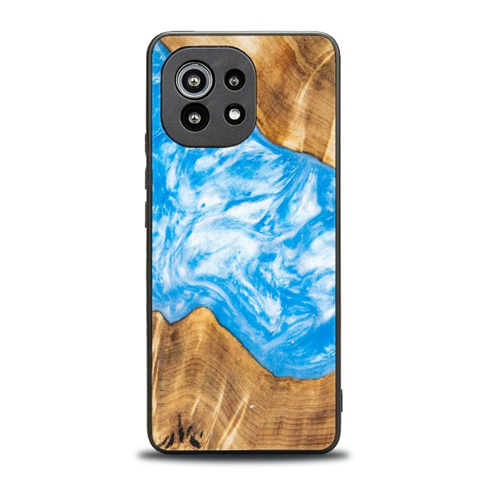 Xiaomi Mi 11 Resin & Wood Phone Case - SYNERGY#A28