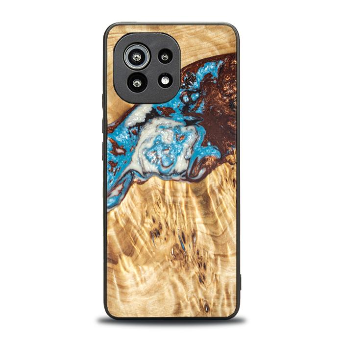 Xiaomi Mi 11 Etui na telefon z żywicy i drewna - SYNERGY#B12