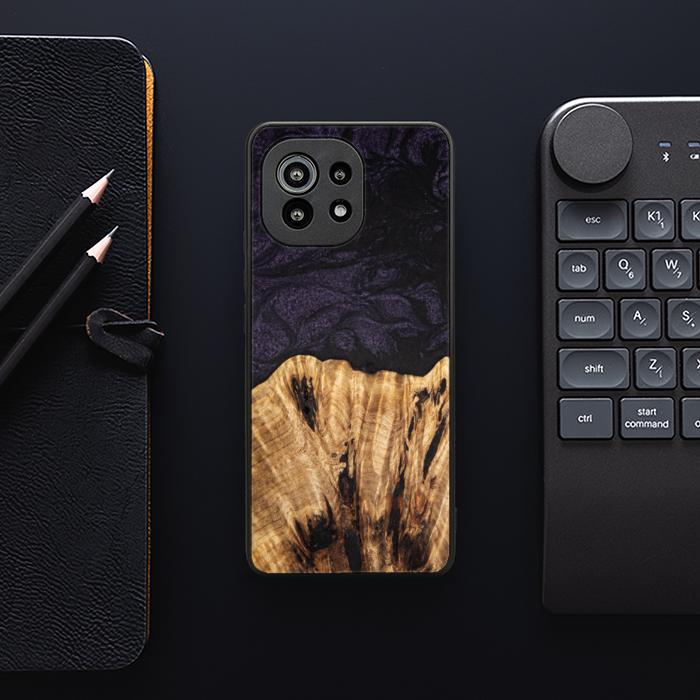 Xiaomi Mi 11 Handyhülle aus Kunstharz und Holz - SYNERGY#C31