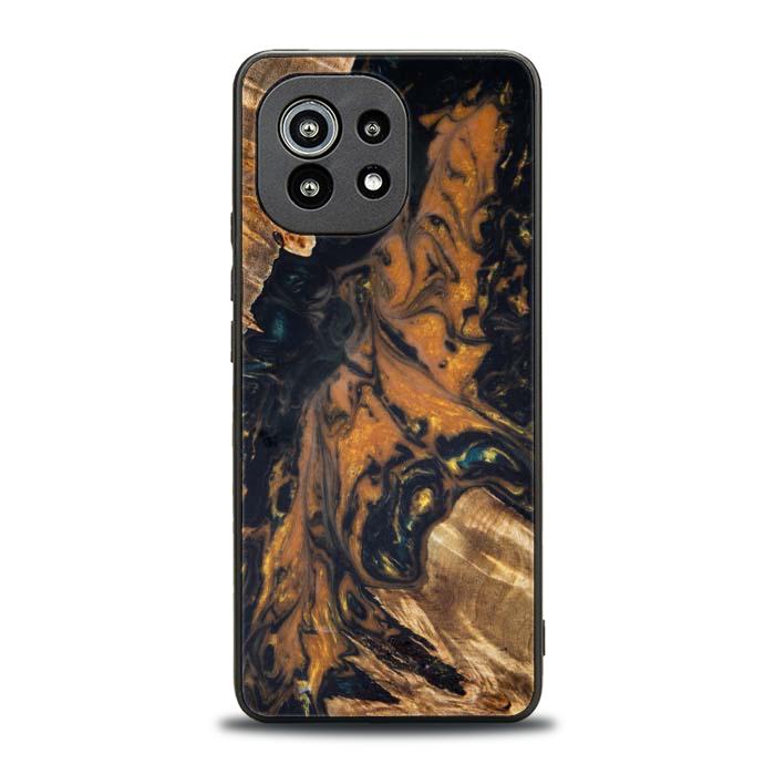 Xiaomi Mi 11 Etui na telefon z żywicy i drewna - Synergy#162