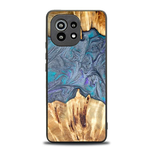 Xiaomi Mi 11 Handyhülle aus Harz und Holz - Synergy#D135