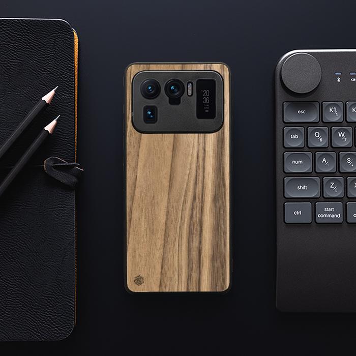 Xiaomi Mi 11 Ultra Handyhülle aus Holz - Nussbaum