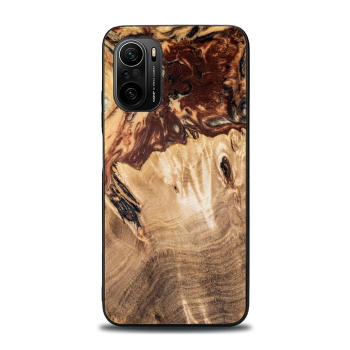 Xiaomi Mi 11i Etui na telefon z żywicy i drewna - SYNERGY#A100