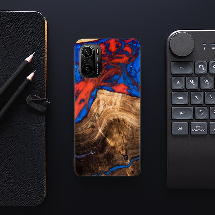 Xiaomi Mi 11i Etui na telefon z żywicy i drewna - SYNERGY#A82