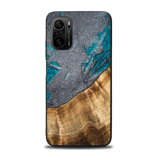 Xiaomi Mi 11i Handyhülle aus Harz und Holz - Synergy#C45