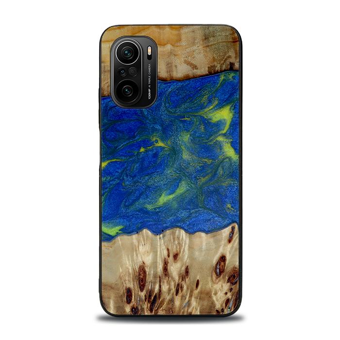 Xiaomi Mi 11i Handyhülle aus Harz und Holz - Synergy#D102