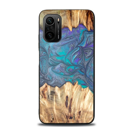 Xiaomi Mi 11i Handyhülle aus Harz und Holz - Synergy#D107