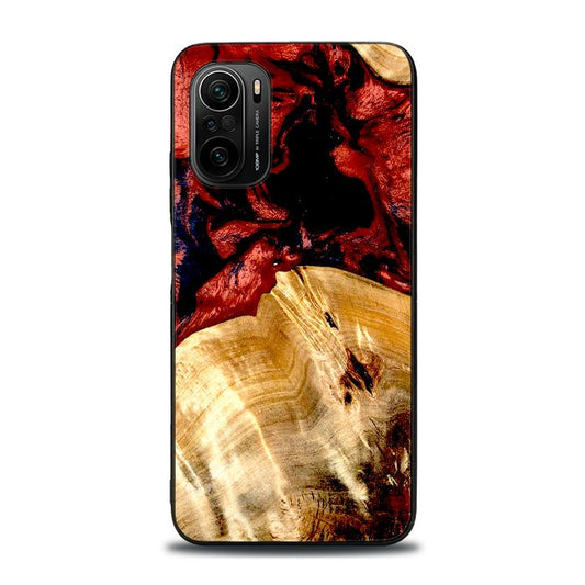 Xiaomi Mi 11i Handyhülle aus Harz und Holz - Synergy#D117