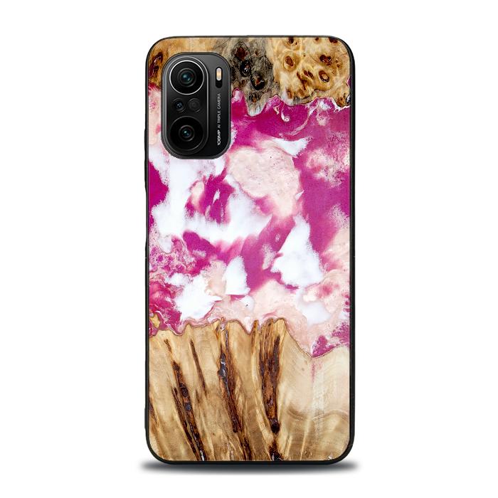 Xiaomi Mi 11i Etui na telefon z żywicy i drewna - Synergy#D124