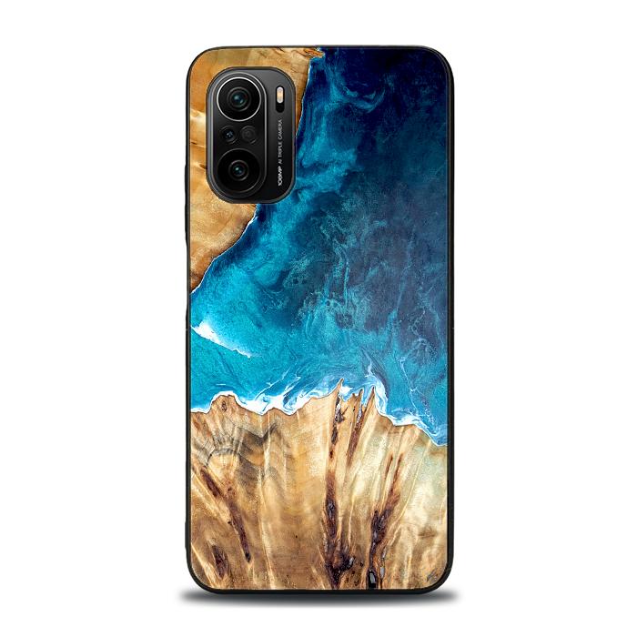 Xiaomi Mi 11i Etui na telefon z żywicy i drewna - Synergy#D126