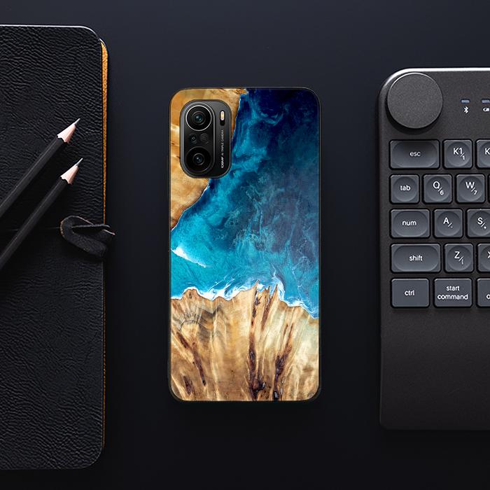 Xiaomi Mi 11i Etui na telefon z żywicy i drewna - Synergy#D126