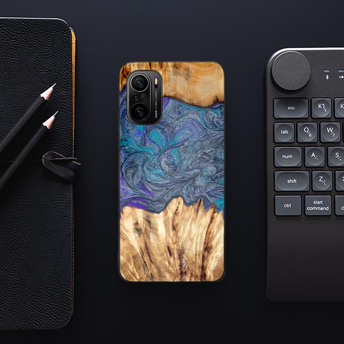 Xiaomi Mi 11i Handyhülle aus Harz und Holz - Synergy#D132