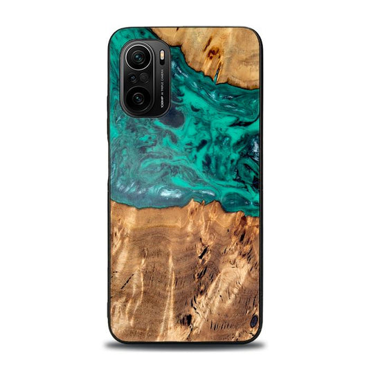 Xiaomi Mi 11i Handyhülle aus Harz und Holz - Synergy#D133