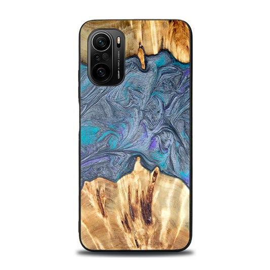 Xiaomi Mi 11i Handyhülle aus Harz und Holz - Synergy#D135
