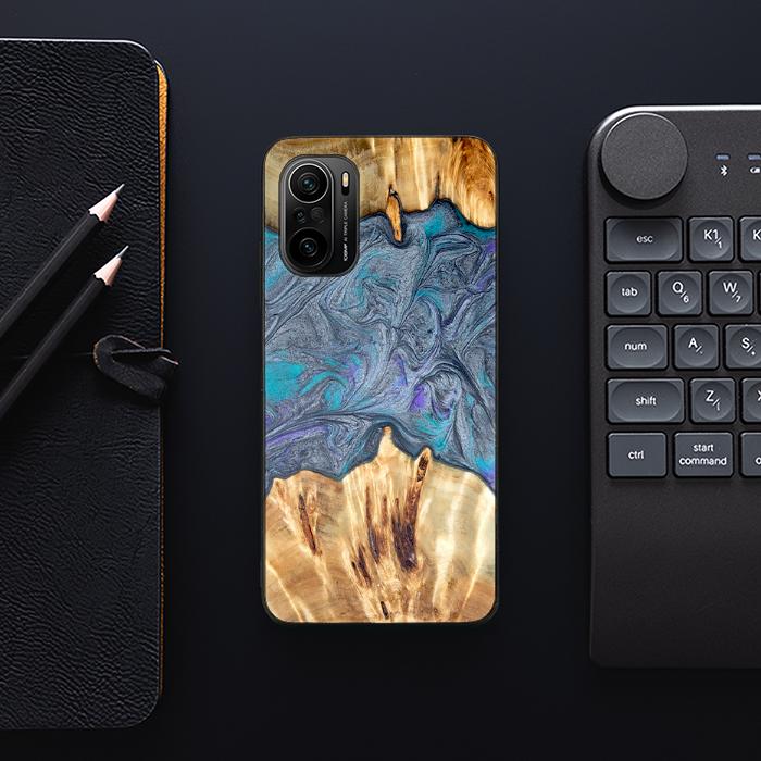 Xiaomi Mi 11i Handyhülle aus Harz und Holz - Synergy#D135