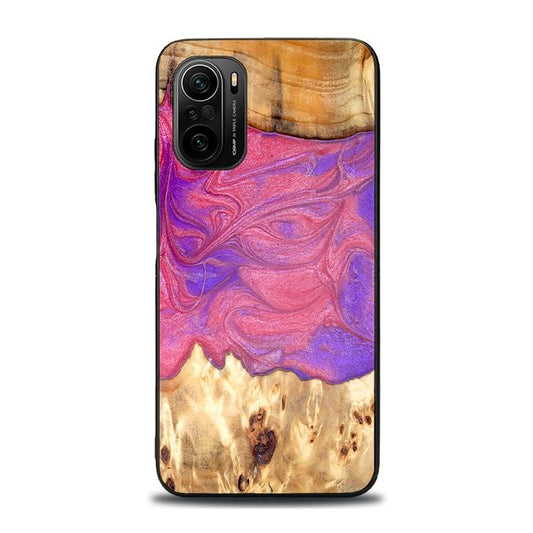 Xiaomi Mi 11i Handyhülle aus Harz und Holz - Synergy#D136