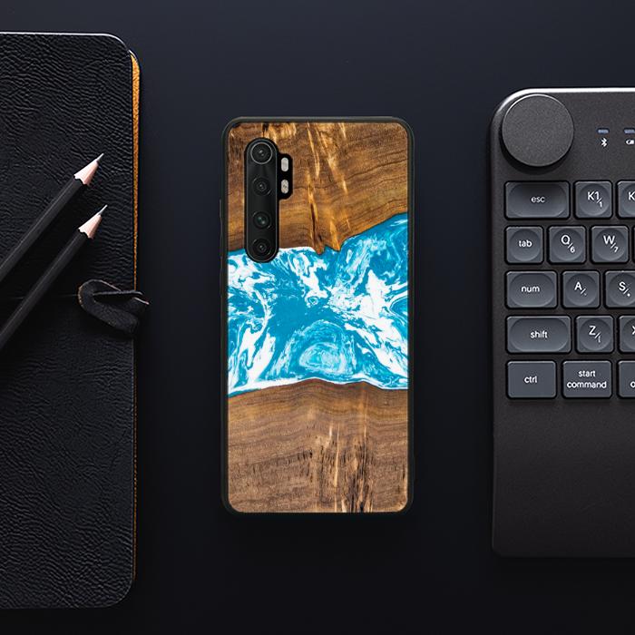 Xiaomi Mi NOTE 10 lite 10 lite Handyhülle aus Kunstharz und Holz - SYNERGY# A7