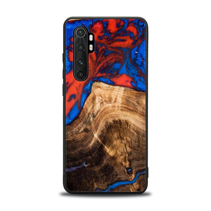 Xiaomi Mi NOTE 10 lite Etui na telefon z żywicy i drewna - SYNERGY#A82
