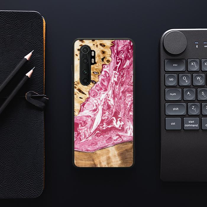 Xiaomi Mi NOTE 10 lite 10 lite Handyhülle aus Kunstharz und Holz - SYNERGY# A99