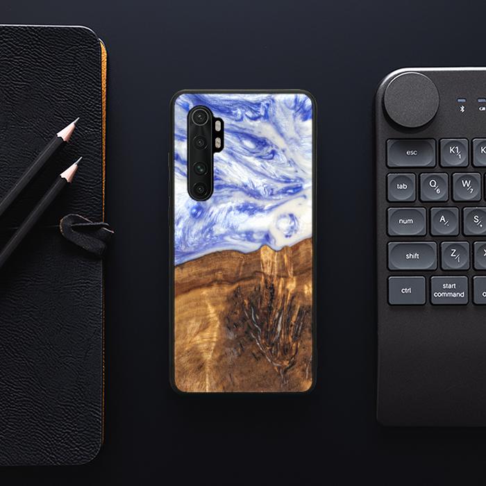 Xiaomi Mi NOTE 10 lite 10 lite Handyhülle aus Kunstharz und Holz - SYNERGY#B04