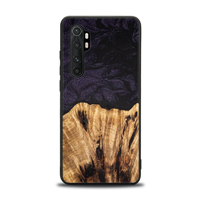 Xiaomi Mi NOTE 10 lite Etui na telefon z żywicy i drewna - SYNERGY#C31