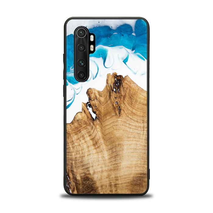Xiaomi Mi NOTE 10 lite Etui na telefon z żywicy i drewna - SYNERGY#C41
