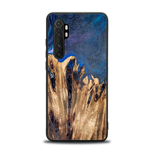 Xiaomi Mi NOTE 10 lite Handyhülle aus Harz und Holz - Synergy#D120
