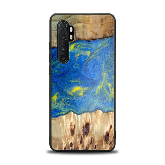 Xiaomi Mi NOTE 10 lite Resin & Wood Phone Case - Synergy#D128