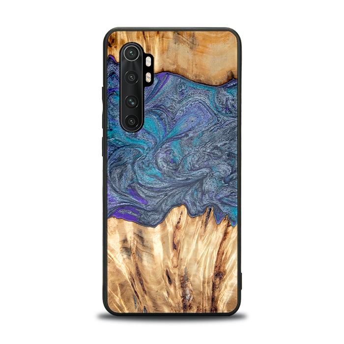 Xiaomi Mi NOTE 10 lite Etui na telefon z żywicy i drewna - Synergy#D132
