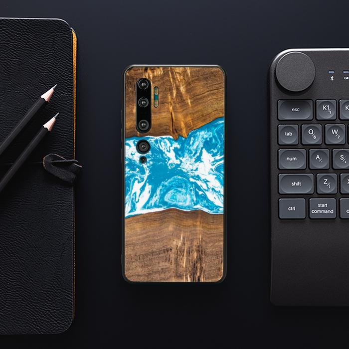 Xiaomi Mi NOTE 10 / 10 Pro Handyhülle aus Kunstharz und Holz - SYNERGY# A7