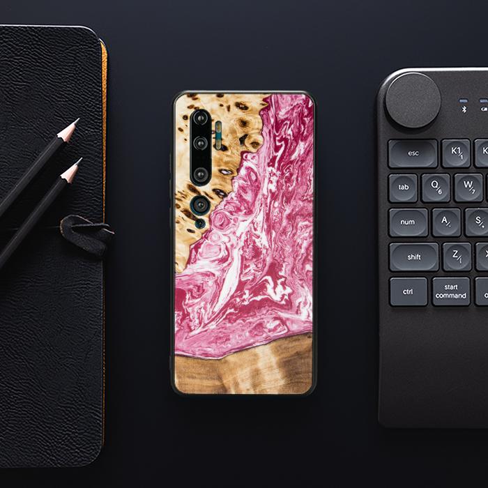 Xiaomi Mi NOTE 10 / 10 Pro Handyhülle aus Kunstharz und Holz - SYNERGY# A99