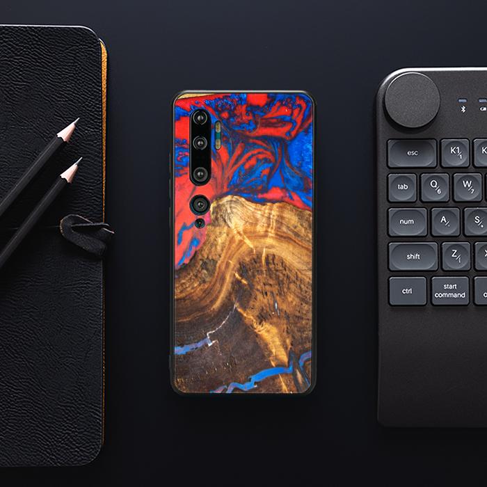 Xiaomi Mi NOTE Etui na telefon 10 / 10 Pro z żywicy i drewna - SYNERGY#B31