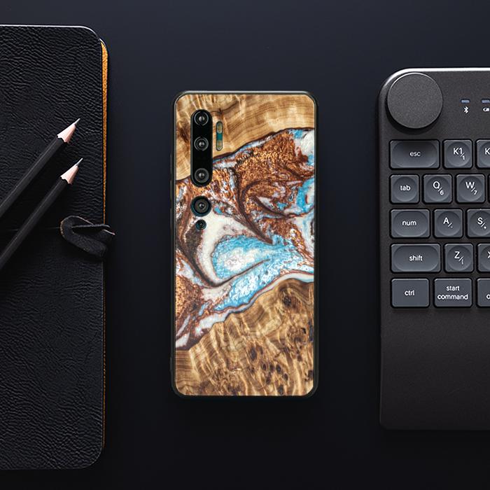Xiaomi Mi NOTE Etui na telefon 10/10 Pro z żywicy i drewna - Synergy#B11