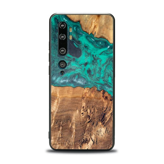Xiaomi Mi NOTE 10 / 10 Pro Handyhülle aus Harz und Holz - Synergy#D111