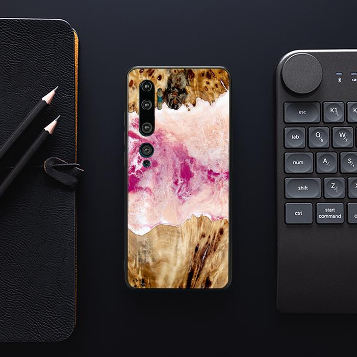 Xiaomi Mi NOTE Etui na telefon 10/10 Pro z żywicy i drewna - Synergy#D119