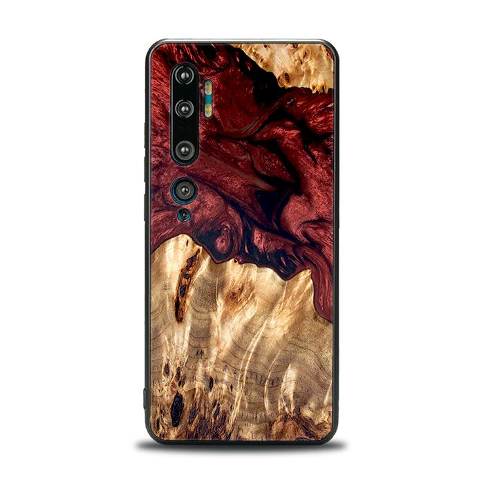 Xiaomi Mi NOTE 10 / 10 Pro Handyhülle aus Harz und Holz - Synergy#D121