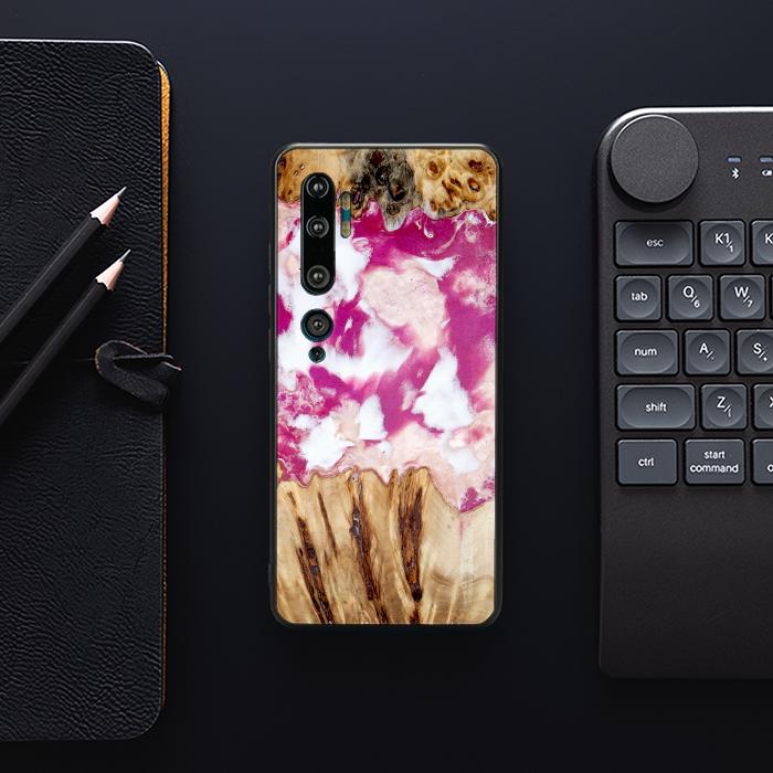 Xiaomi Mi NOTE Etui na telefon 10/10 Pro z żywicy i drewna - Synergy#D124
